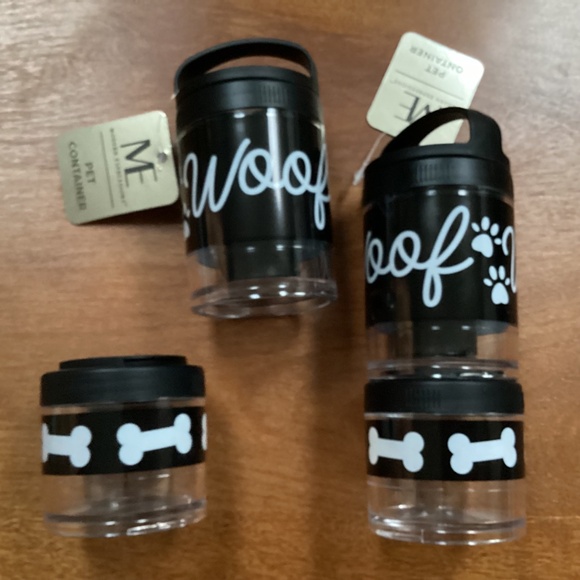 Modern Expressions Pet Container Bundle of 2 NWT - Picture 5 of 6